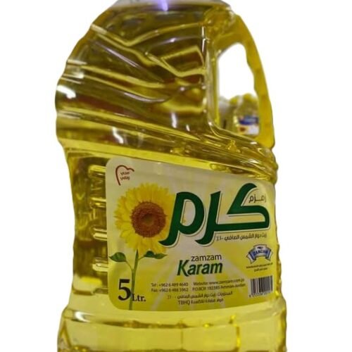 زيت دوار الشمس كرم 5 لتر