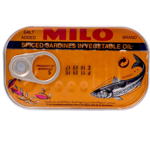سردين ميلو حار